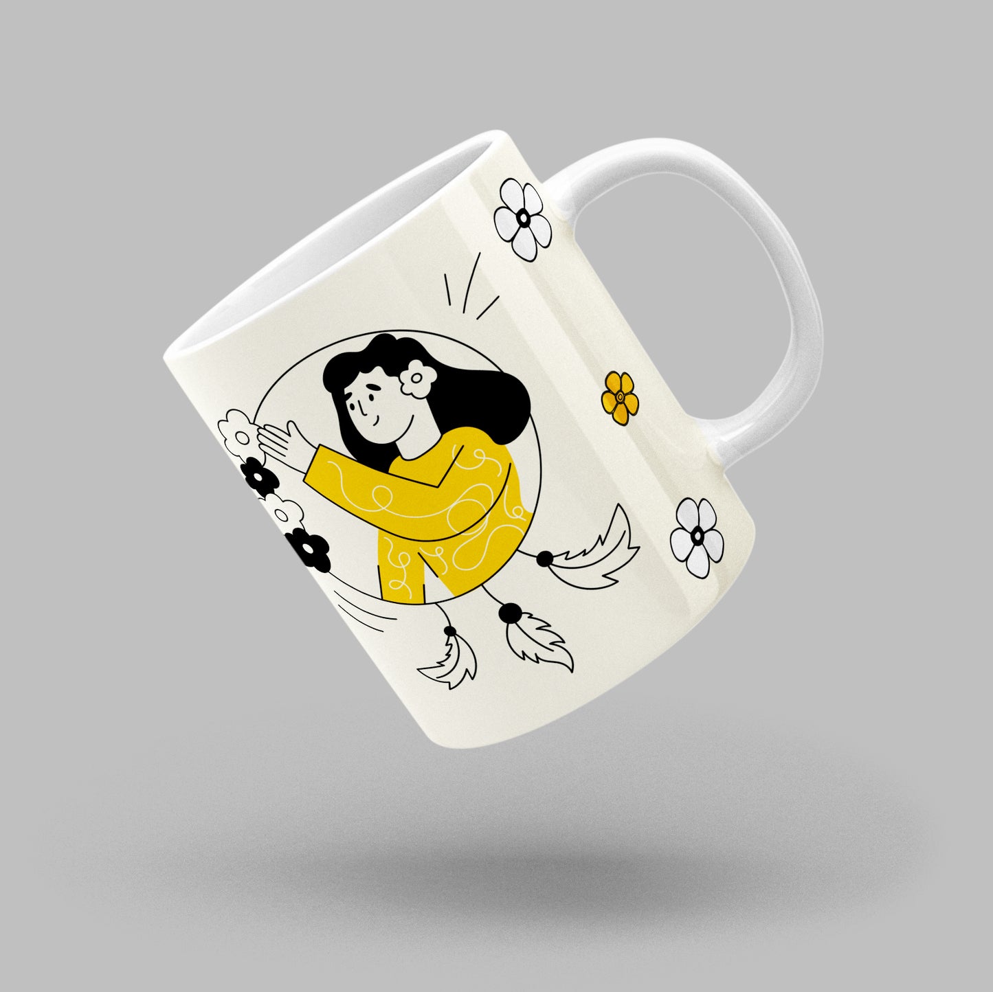 Dreamcatcher Girl Mug