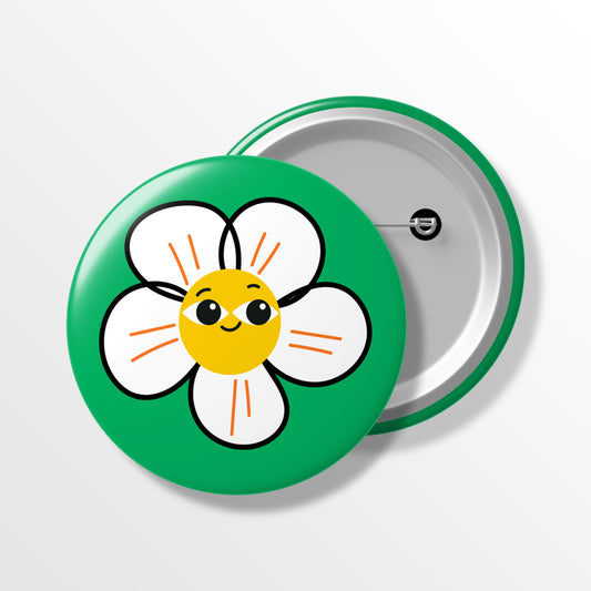 Sunshine Flower Badge