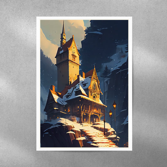 Snow Castle Poster