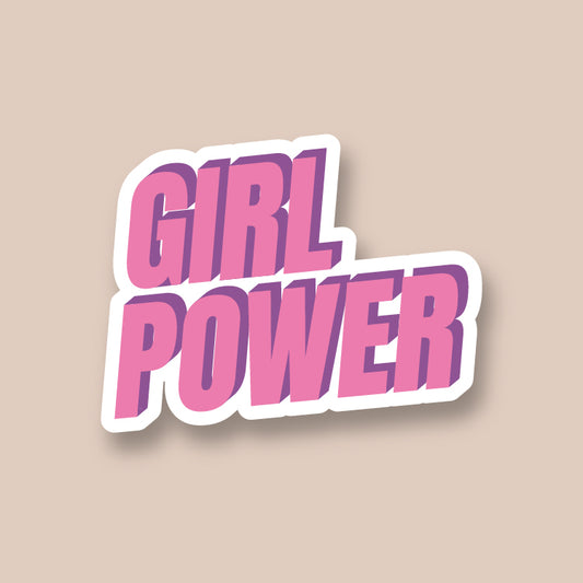 Girl Power Sticker